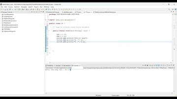 SEDT  JAVA Automation Interview question - Swap two numbers without using the Third variable