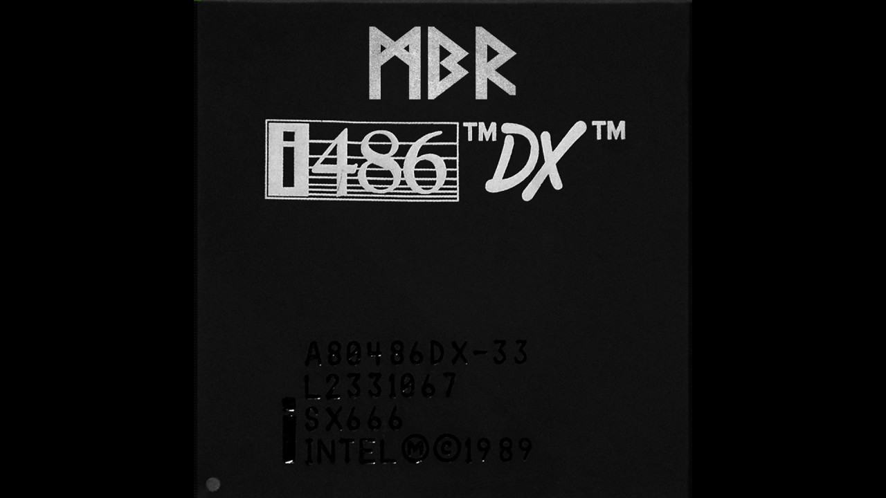 Master boot record 486dx youtube