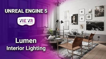 UE5 | Datasmith Lumen | Archviz Lighting Test - Stockholm Apartment | VIE VR Studio
