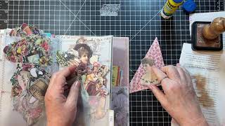Start to Finish Vintage Book Journal - Part 4