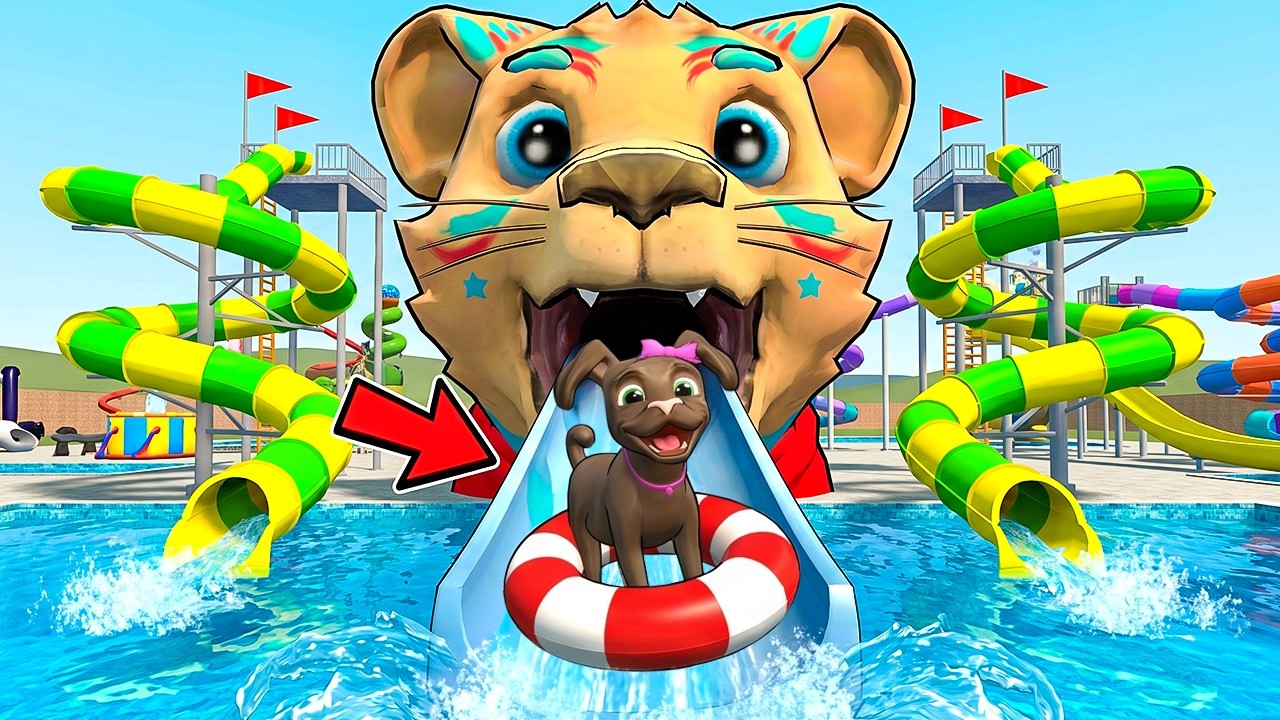 WE OPENED OUR OWN WATER PARK...