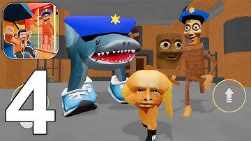 Udin Din Din Dun Escape in Prison Toy Factory New Update -Gameplay Walkthrough Part 4 (Android, iOS)