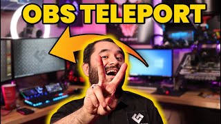 Easiest TWO PC Stream Setup - OBS Teleport (No capture card needed)