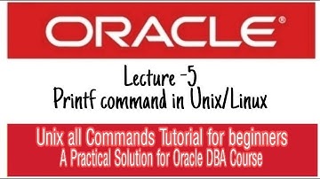 Printf command in Unix/Linux