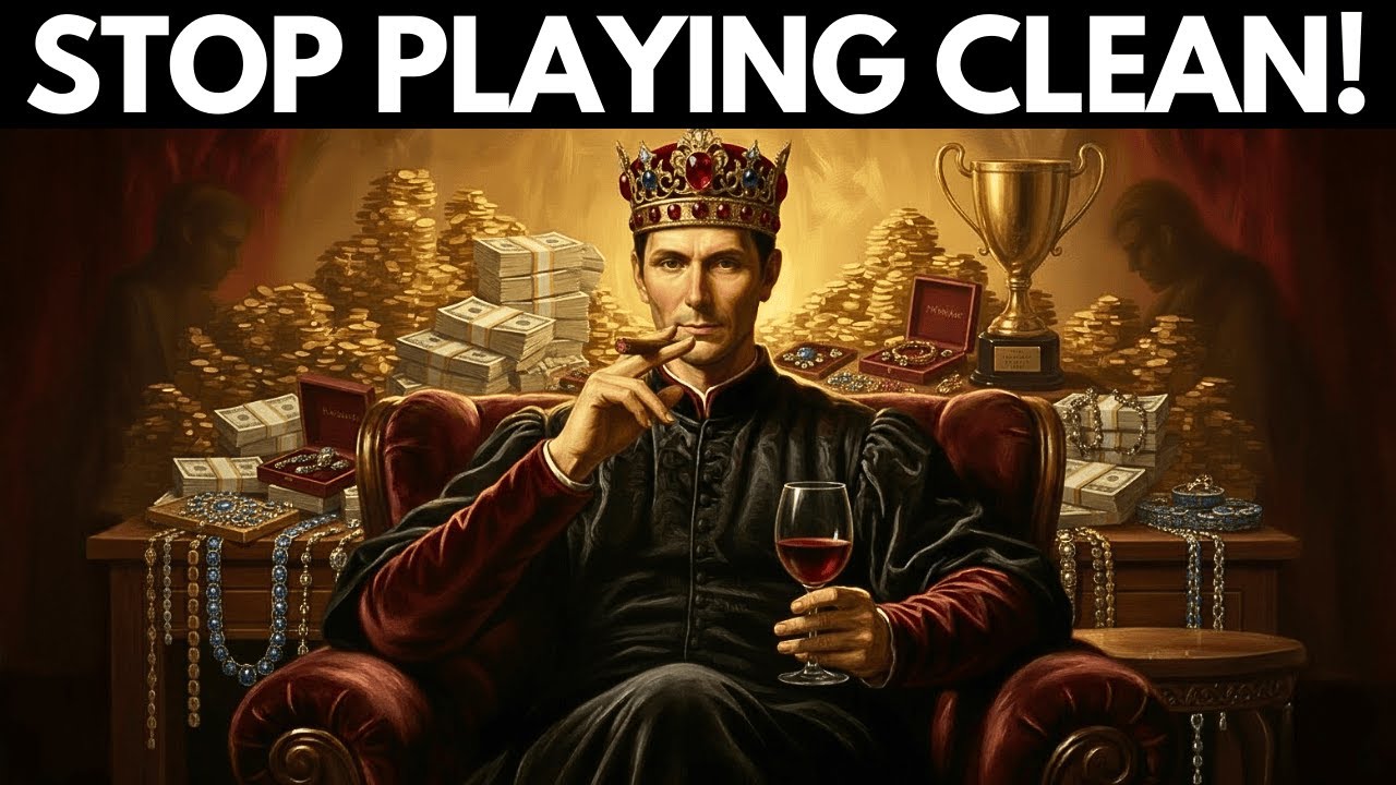 After 30, Playing CLEAN is LOSING! This is How You Make MONEY and Rise in STATUS - Machiavelli