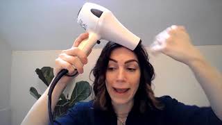 Danielle's Bb Don't Blow it thick hair styler tutorial