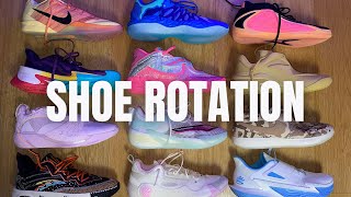 Pro hooper’s shoe rotation featuring AE 2s, SHAI 001s \u0026 more!