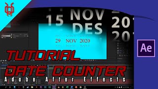 AFTER EFFECT | TUTORIAL MEMBUAT DATE COUNTER (PENGHITUNG TANGGAL)