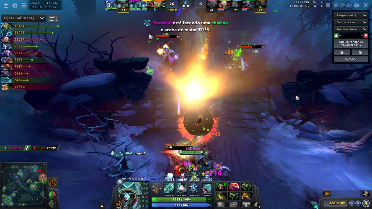 Rampage Dota 2 (Serve SA, patch 7.20e)