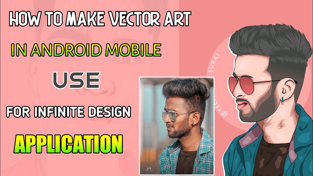 How To Make Vector Art Photo Editor 2020 Cartoon Maker In Android Mobile Infinity Design Mod Version Youtube
