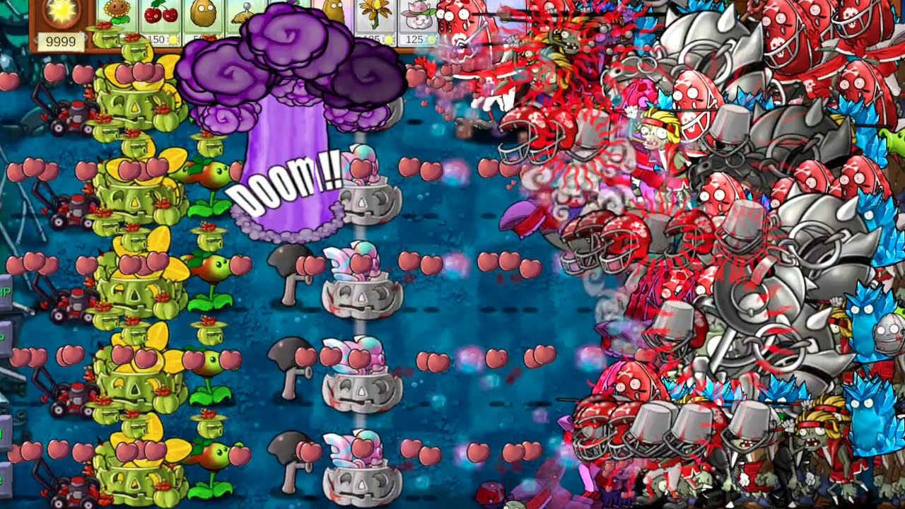PLANTS VS ZOMBIES The Craziest mod Battle EVER!! - YouTube