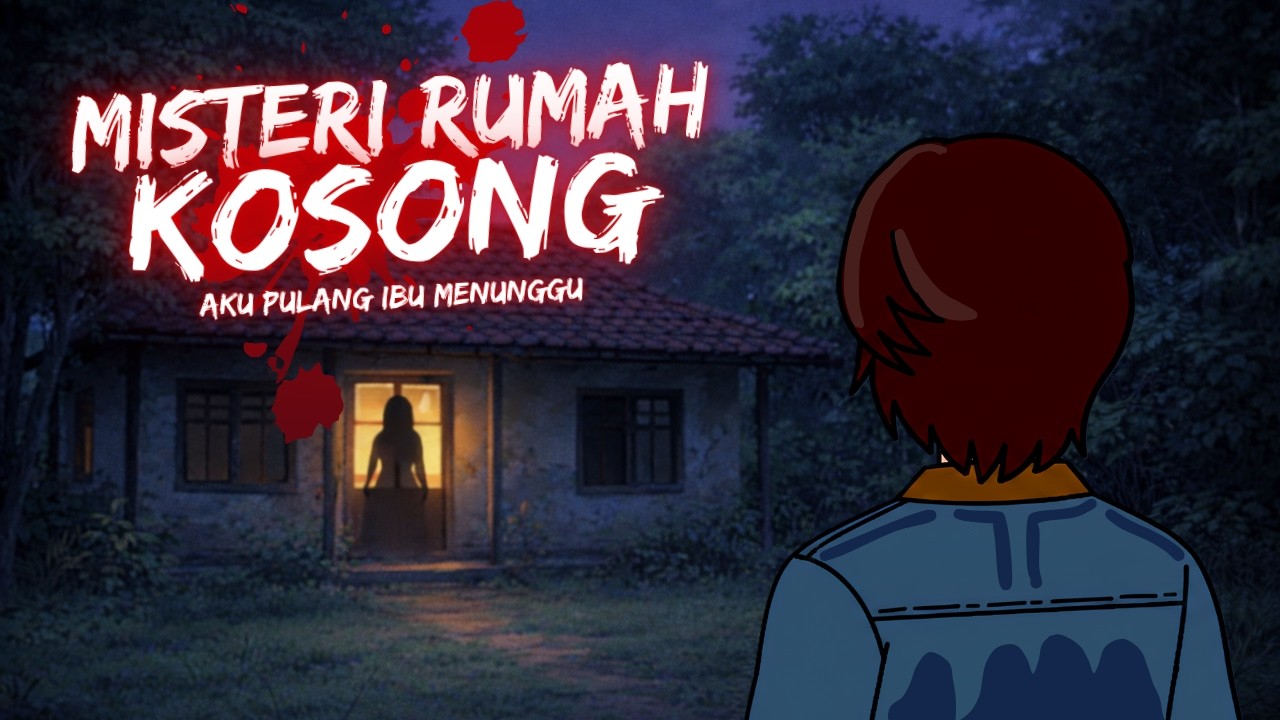 MISTERI RUMAH KOSONG : FULL | #kartunhoror #animasihororkomedi