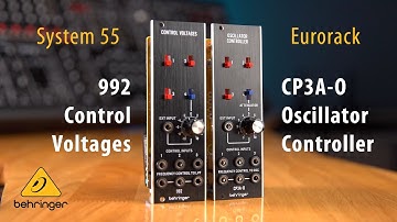 CP3A-O Oscillator Controller & 992 Control Voltages