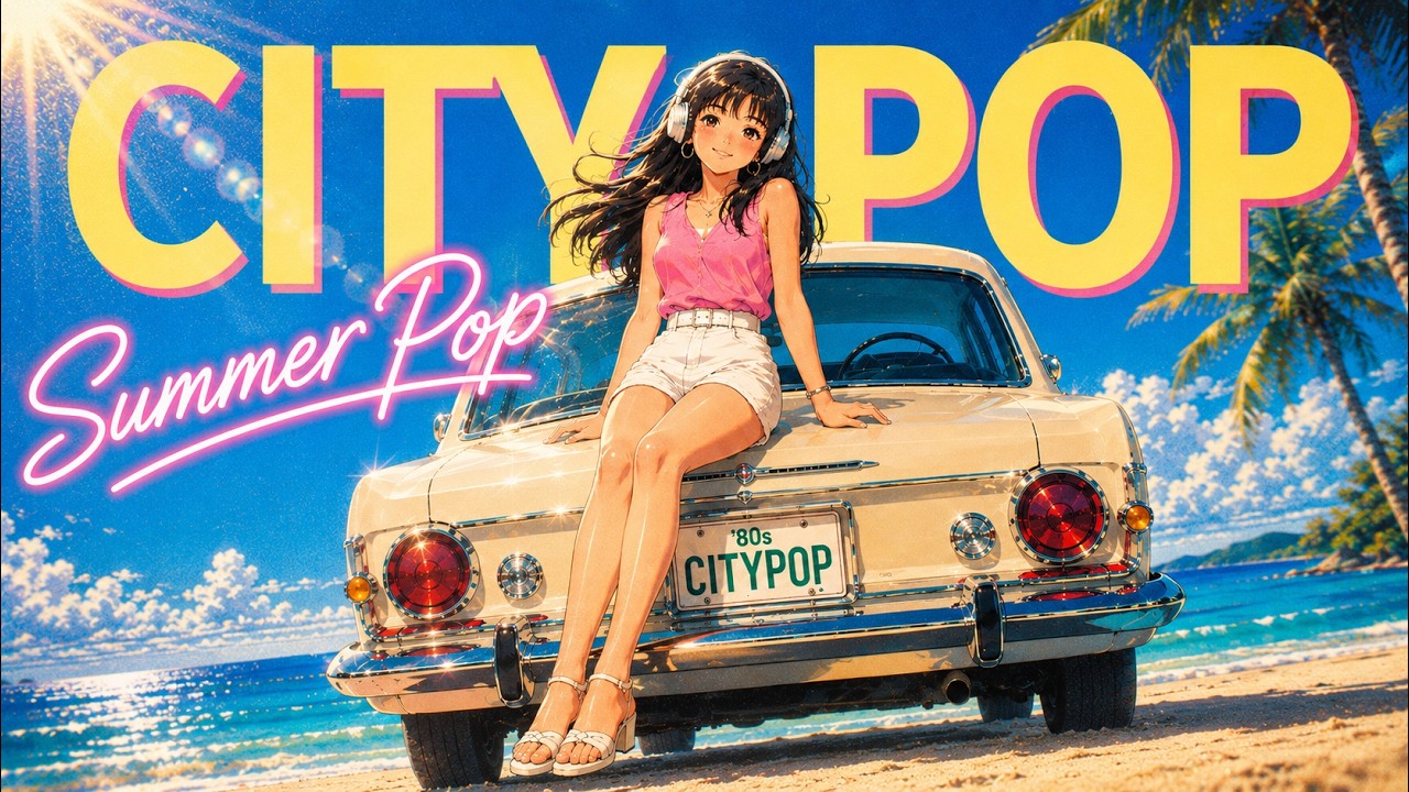 80s Japanese City Pop｜真夏のトロピカル・スウィング【Playlist
