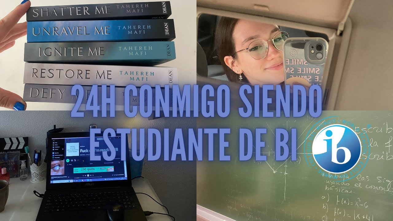 24 HORAS CONMIGO SIENDO ESTUDIANTE DE BACHILLERATO INTERNACIONAL/ Claudia's Library