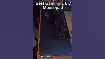 Upgrade your desk game with this amazing rgb led mouse pad! #cheap #rgb