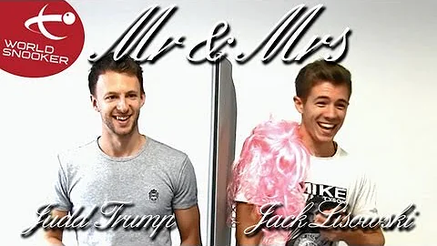 Mr and Mrs with Judd Trump and Jack Lisowski