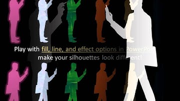 Silhouettes for PowerPoint - Businessman