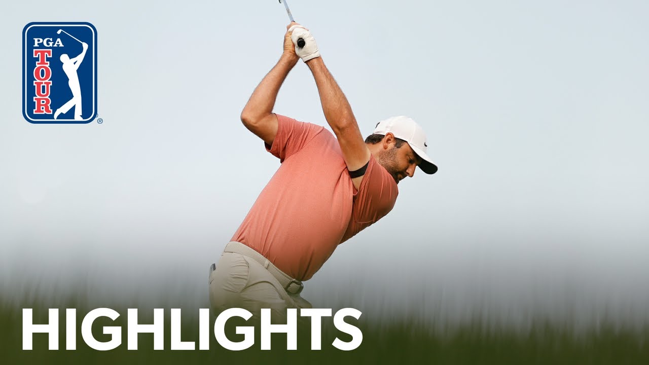 WATCH: Scottie Scheffler closes STRONG to take 54-hole lead | 2025