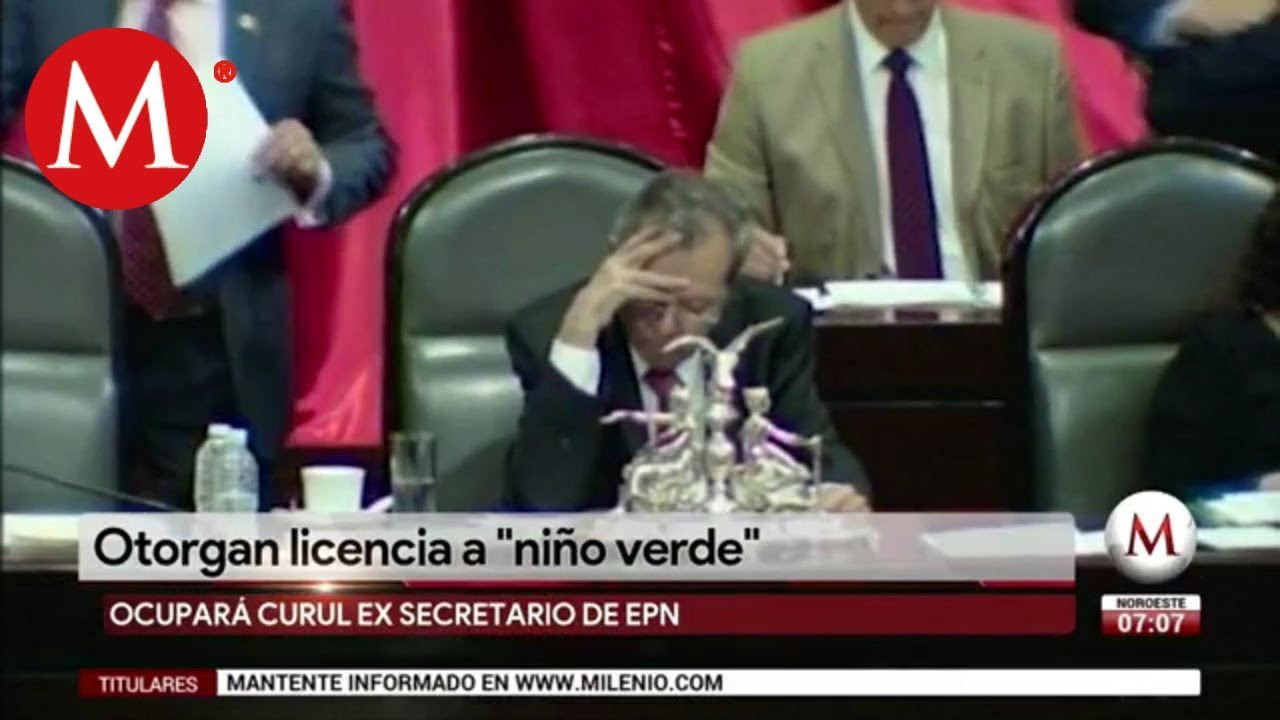 'Niño Verde' pide licencia y deja curul a ex colaborador de Peña YouTube 'Niño Verde' pide licencia y deja curul a ex colaborador de Peña YouTube