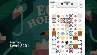 Two Dots Level 8201 Gameplay (no boosters used) ⭐️⭐️⭐️