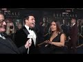 Richard Madden and Salma Hayek being adorable on the Eternals red carpet