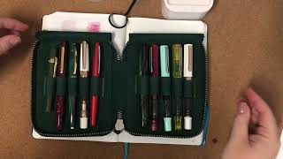 December 2022 Currently Inked Fountain Pens
Good morning everyone, I hope you are well π
I thought I would show you the pens that I want to use this month and what I have them inked with. Iβve made a bit of a boo boo though and remembered after I recorded the video that it wasnβt Graf Von Faber Castell βMoss Greenβ that I had used in my River City Pen Co pen, it was Robert Oster βPeppermintβ π So sorry for the mixup there!
You will see a very Christmassy theme with the inks, too fun not to use at this time of year π
Until next time, take care everyone π
https://ko-fi.com/jppenandink December 2022 Currently Inked Fountain Pens