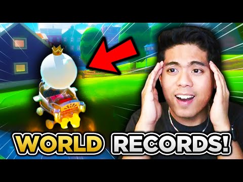 Reacting To New Wave 4 200Cc World Records | Mario Kart 8 Deluxe Dlc