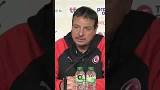 Ergin Ataman: “Türk basketbol milli takımı şu an Avrupa’nın en iyi jenerasyonlarından birine sahip"