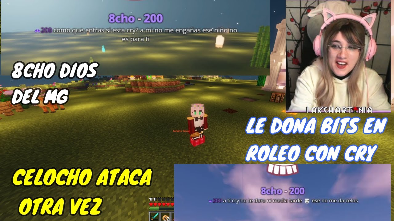 8CHO LE DONA BITS A NIA, EN ROLEO CON CRY😂❤️ 8CHITO EL DIOS DEL MG😆 CELOCHO