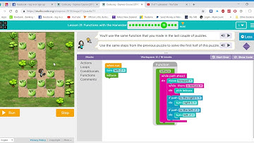 Lesson 21 Functions with the Harvester #11