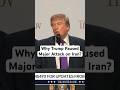 Why Trump Paused Iran Attack?Iran Launched PGSA & Hormuz Safe?