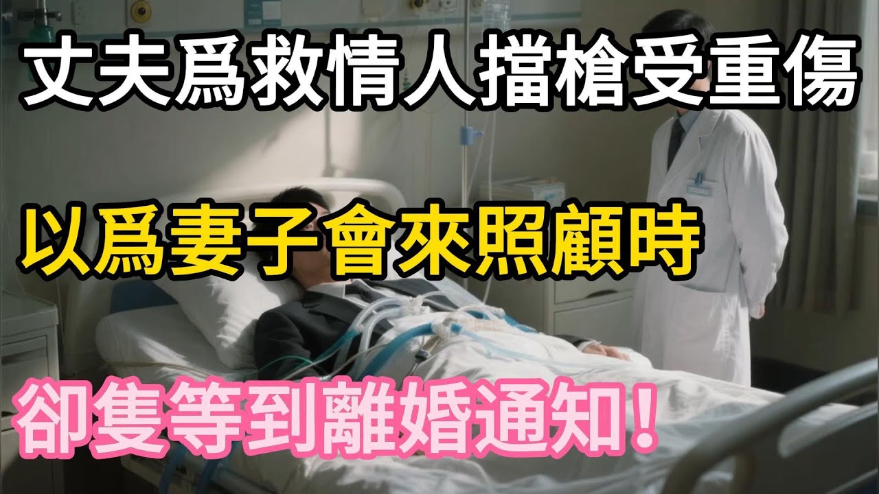 【完結】丈夫爲救情人擋槍受重傷，以爲妻子會來照顧時，卻隻等到离婚通知！