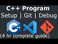 C++ Tutorial for Beginners - Complete Guide to Programming in C++ using Visual Studio Code on Linux