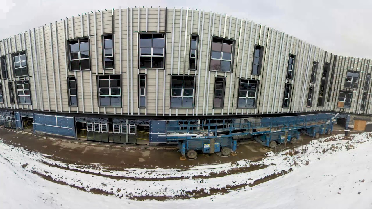 University Centre Rotherham (UCR) Construction Timelapse YouTube