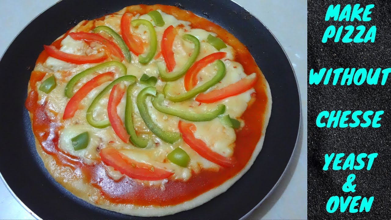 Pizza Recipe । No cheese No oven No Yeast Easy Pizza Recipe No
