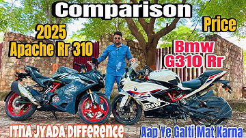 2025 New Tvs Apache Rr310 Vs Bmw G310Rr Comparison || which One Is Value For Money | Price Mileage