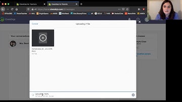 How to Share a File on Class Dojo Messages Parents and Teachers