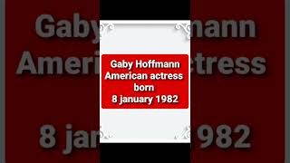 how old is Gaby Hoffmann