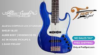 Indian Rosewood That Looks Like Ebony And Brazilwood Had A Baby Alleva Coppolo Lg5 In Shelby Blue