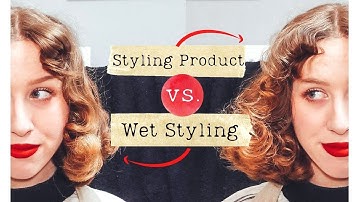 Vintage Curls! Wet Set vs. Foam Set // Pillow Roller Hair Tutorial