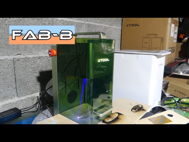 Test graveur/découpeur laser portable xTool F1 