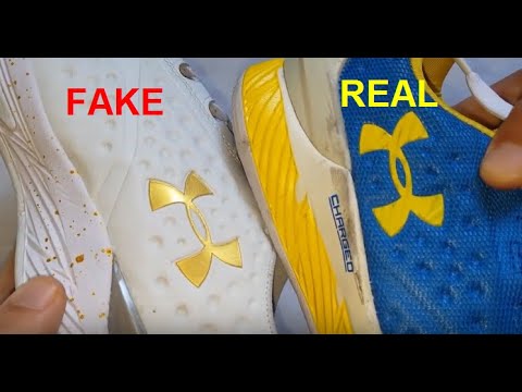 Real vs Fake Armour charged. How to spot Armour sneakers. YouTube