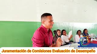 #Urgente. Juramentación de las Comisiones de Evaluación de Desempeño.