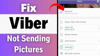 How To Fix Viber Not Sending Pictures! (2023) Fix Not Sending Photo/Image screenshot 4