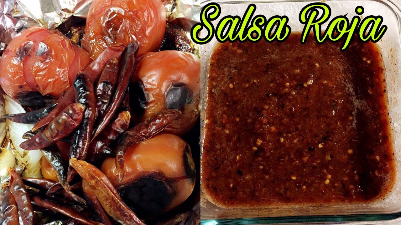 Salsa Roja Mexicana con chiles de Arbol YouTube