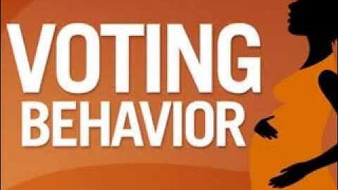 Voter Behavior wma