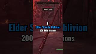 Games with the most side missions! #gaming#cyberpunk#skyrim#fallout#thewitcher