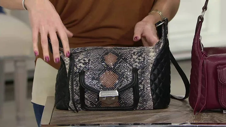 Aimee Kestenberg Quilted Crossbody Bag - Zoe on QVC
