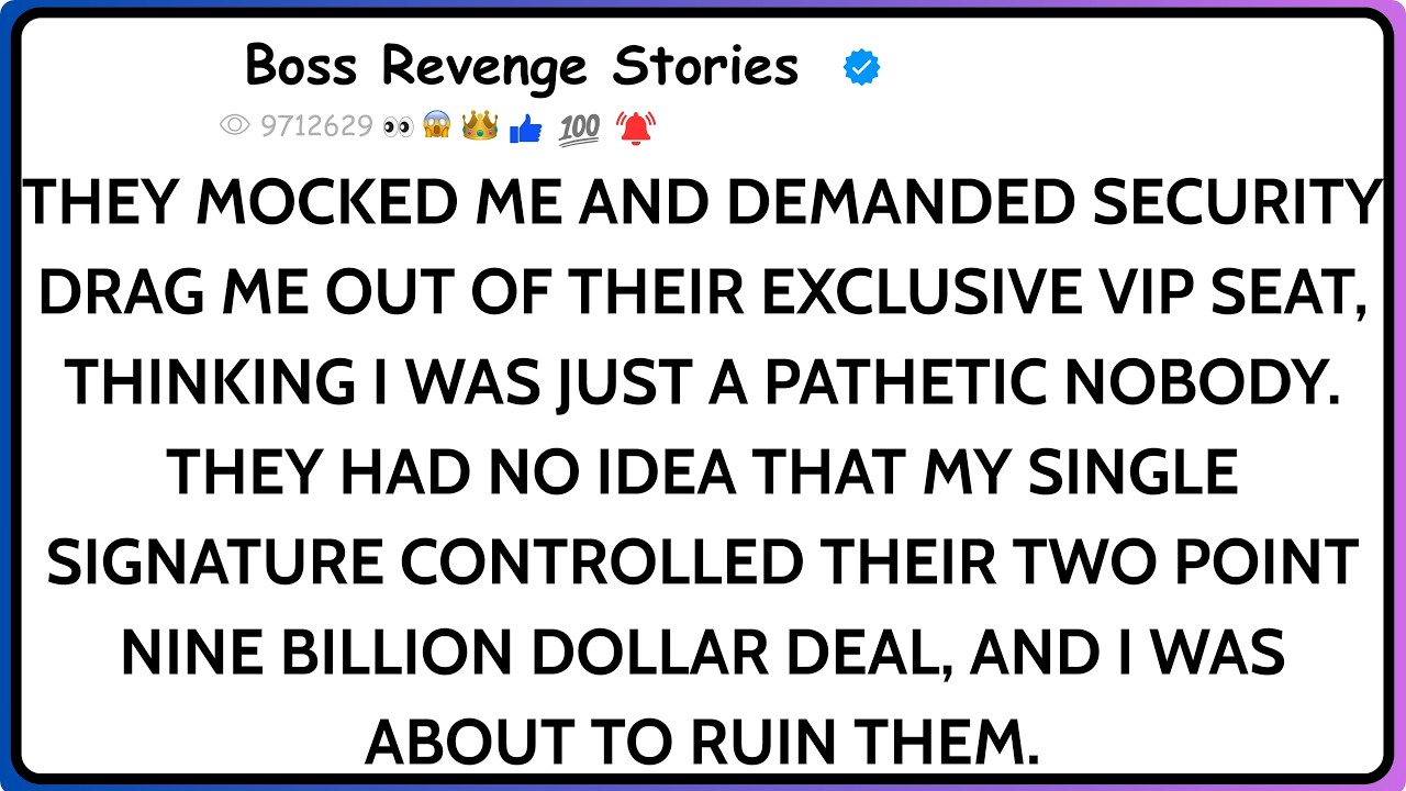 Arrogant CEO's Wife Grabs My VIP Seat at a Gala — So I Canceled Their $2.9B Investment